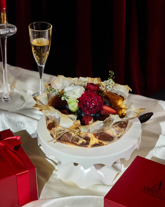 Berried Burnt Cheesecake