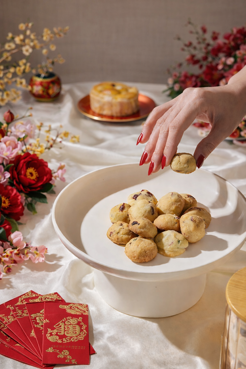 Cranberry Orange Pecan Cookies