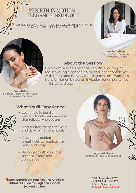 Rebirth in Motion: Elegance Inside Out